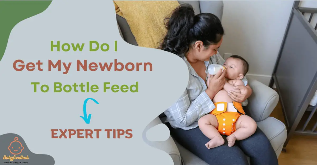 How Do I Get My Newborn to Bottle Feed
