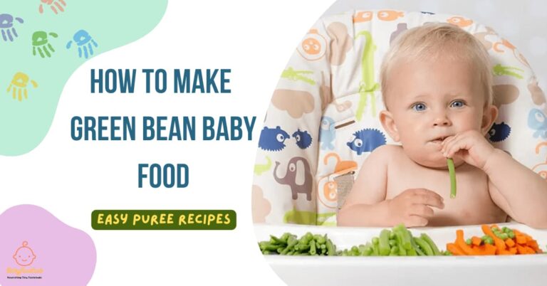 how to make green bean baby food?