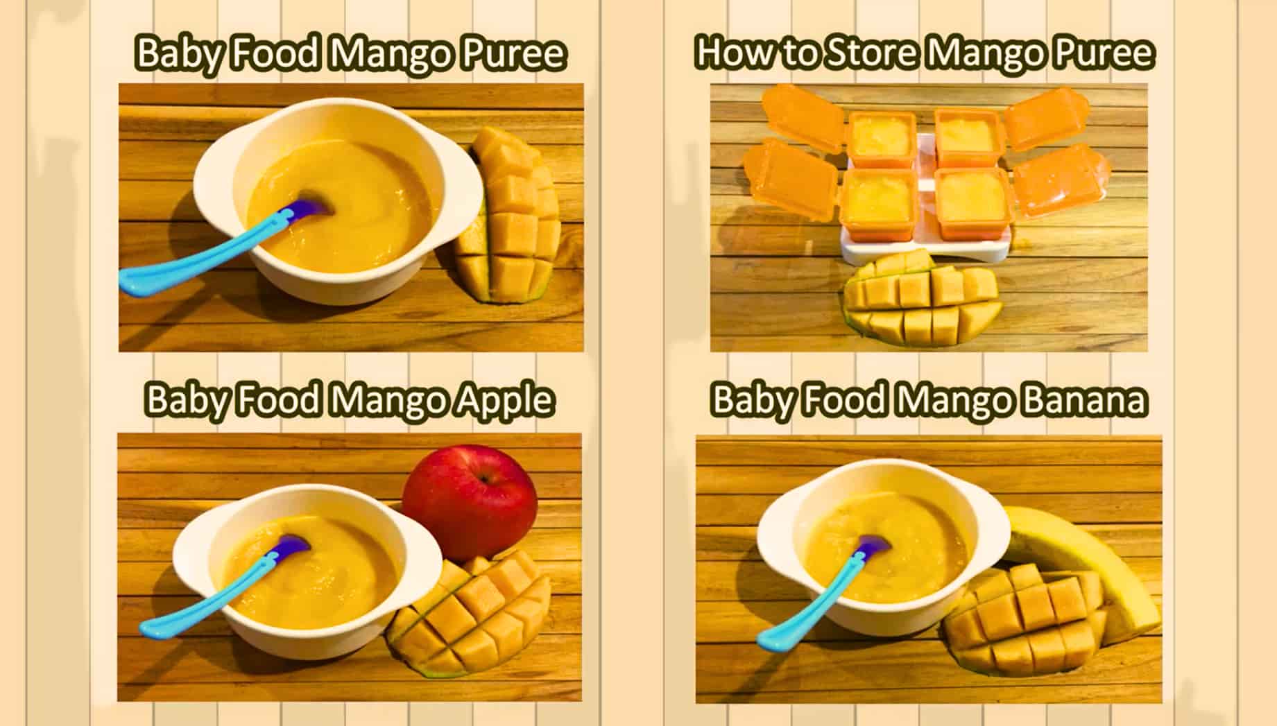 how to make mango baby food